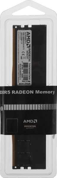 Память DDR5 16GB 4800MHz AMD R5516G4800U1S-U Radeon R5 RTL PC4-38400 CL40 DIMM 288-pin 1.1В RTL