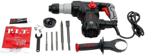 Перфоратор P.I.T. PBH32-C5 патрон:SDS-plus уд.:6Дж 1500Вт (кейс в комплекте)