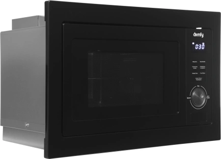 Микроволновая печь Domfy DM2540BW BG 25л. 900Вт черный (встраиваемая)