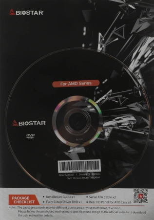 Материнская плата Biostar B450MHP Soc-AM4 AMD B450 2xDDR4 mATX AC`97 8ch(7.1) GbLAN RAID+VGA+HDMI