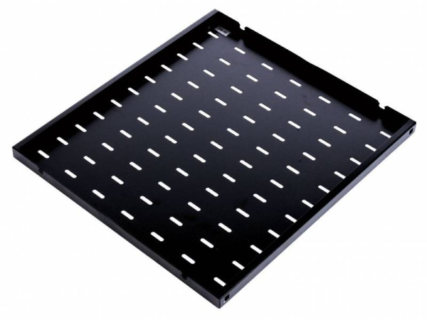 Полка стационарная ЦМО СВ-100-9005 0.5U нагр.:45кг. 19" 1000мм черный (упак.:1шт)