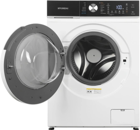 Стиральная машина Hyundai WFD8216 класс: A+++ загр.фронтальная макс.:8кг (с сушкой) белый инвертер