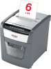 Шредер Rexel Optimum AutoFeed 50X черный с автоподачей (секр.P-4) фрагменты 50лист. 20лтр. скрепки скобы пл.карты