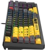 Клавиатура A4Tech Bloody S98 Sports Lime BLMS Plus механическая желтый/серый USB for gamer LED (S98