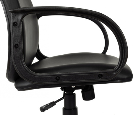 Кресло руководителя Бюрократ CH-808AXSN черный Or-16 эко.кожа крестов. пластик