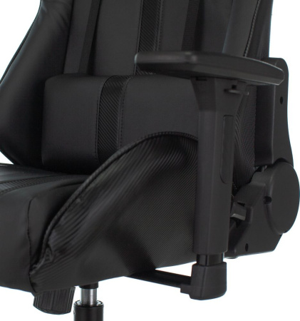 Кресло игровое A4Tech Bloody GC-600 черный эко.кожа крестов. металл