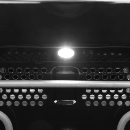 Духовой шкаф Электрический Hyundai HMEO 6780 BG черное стекло/серебристый