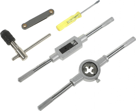 Набор метчиков и плашек Зубр 2810-H40_z01 40 предметов (жесткий кейс)