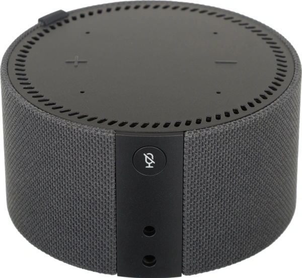 Умная колонка Yandex Станция Мини с часами Алиса черный 10W 1.0 BT 10м (YNDX-00020K)