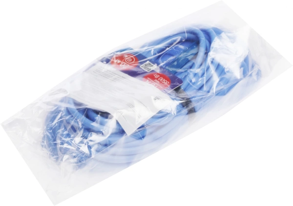 Сетевой удлинитель Powercube PC-2F-R-20(IP) 20м (1 розетка) синий (коробка)