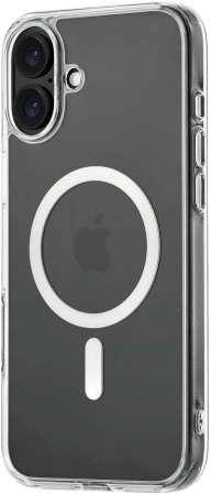 Чехол (клип-кейс) uBear для Apple iPhone 16 Plus Real with MagSafe прозрачный (CS397TT67RL-I24M)