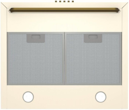 Вытяжка каминная Gorenje Classico WHC63CLI бежевый управление: кнопочное (1 мотор)