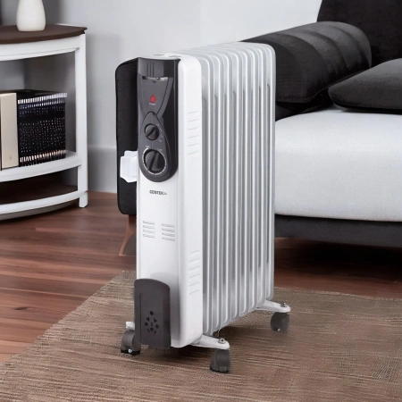 Радиатор масляный Centek CT-6201 2000Вт белый