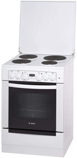 Плита Электрическая Gefest ЭП Н Д 6140-03 белый эмаль