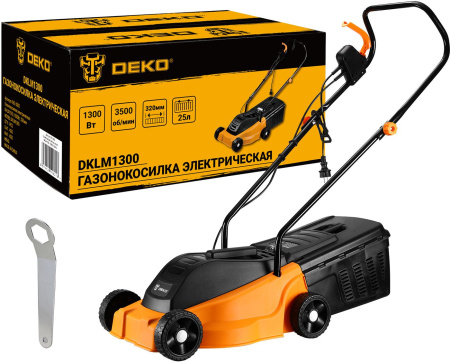 Газонокосилка роторная Deko DKLM1300 (063-3005) 1300Вт