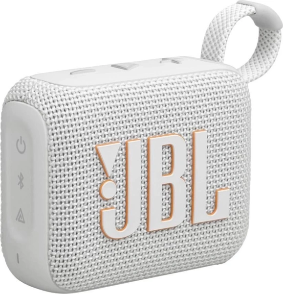 Колонка порт. JBL GO 4 белый 4.2W 1.0 BT 850mAh (JBLGO4WHT)