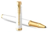 Ручка роллер Parker IM Premium T318 (CW2143646) Pearl GT F черн. черн. подар.кор.