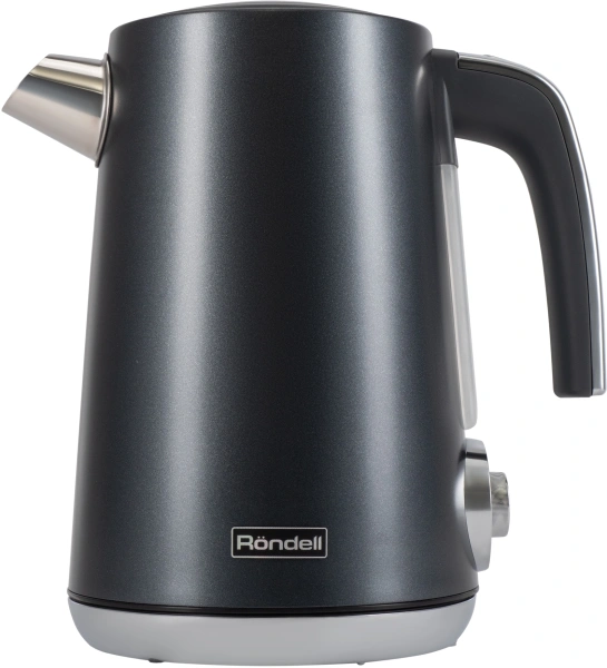 Чайник электрический Rondell 1002-RE-01 1.7л. 2200Вт черный корпус: металл (RDE-1002)