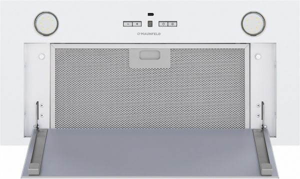 Вытяжка встраиваемая Maunfeld Fantasy 1000ST 60 белый управление: кнопочное (1 мотор)