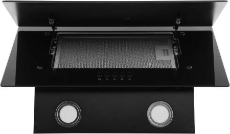 Вытяжка каминная Hyundai HGH 6830 BG черный управление: кнопочное (1 мотор)