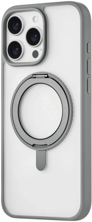 Чехол (клип-кейс) uBear для Apple iPhone 16 Pro Max Clip 360 with MagSafe серый (CS442GR69PRG-I24M)