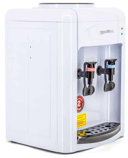 Кулер Aqua Work 0.7-TKR настольный белый/черный