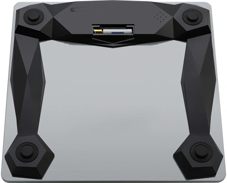 Весы напольные электронные Polaris PWS 1886 IQ Home макс.180кг серебристый