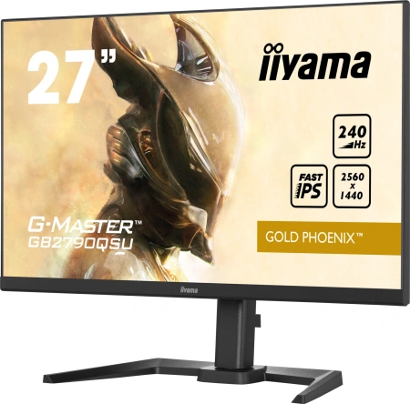 Монитор Iiyama 27" GB2790QSU-B5 IPS чер 1ms HDMI DP USB M/M HAS Piv 240Hz 400cd
