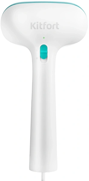 Отпариватель ручной Kitfort КТ-998-3 1000Вт бирюзовый/белый