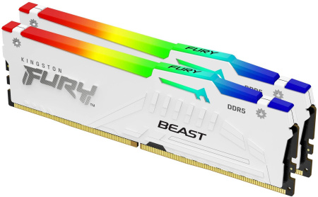 Память DDR5 2x32GB 5200MHz Kingston KF552C40BWAK2-64 Fury Beast RGB RTL Gaming PC5-41600 CL40 DIMM 2