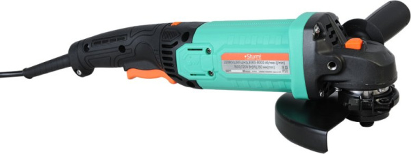 Углошлифовальная машина Sturm! AG9015E 1500Вт 8000об/мин рез.шпин.:M14 d=150мм