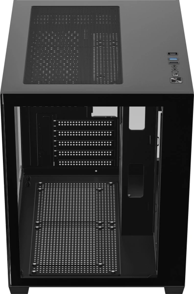 Корпус Accord ACC-ZMS03B черный без БП mATX 3x120mm 1xUSB2.0 1xUSB3.0 1xUSB3.1 audio