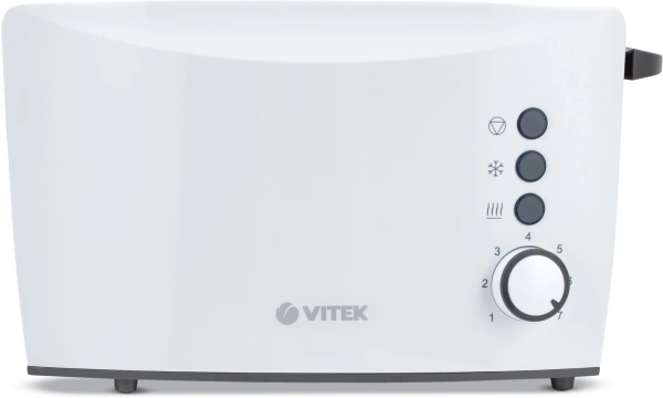 Тостер Vitek VT-7166 800Вт черный/белый