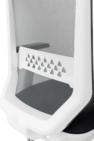 Кресло Бюрократ MC-W611N темно-серый TW-04 38-417 сетка/ткань крестов. пластик пластик белый