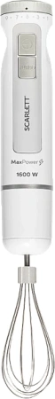 Блендер погружной Scarlett SC-HB42F29 1600Вт белый/серебристый