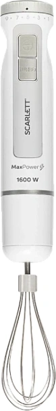 Блендер погружной Scarlett SC-HB42F29 1600Вт белый/серебристый