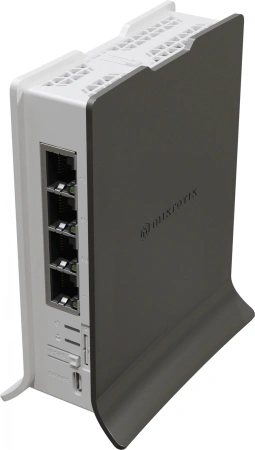 Роутер беспроводной MikroTik hAP ax lite LTE6 (L41G-2AXD&FG621-EA) AX600 10/100/1000BASE-TX/3G/4G cat.6 черный