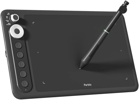 Графический планшет Parblo Intangbo X7 USB Type-C черный