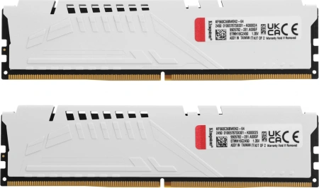 Память DDR5 2x32GB 6000MHz Kingston KF560C36BWEK2-64 Fury Beast RTL Gaming PC5-48000 CL36 DIMM 288-pin 1.35В dual rank с радиатором Ret