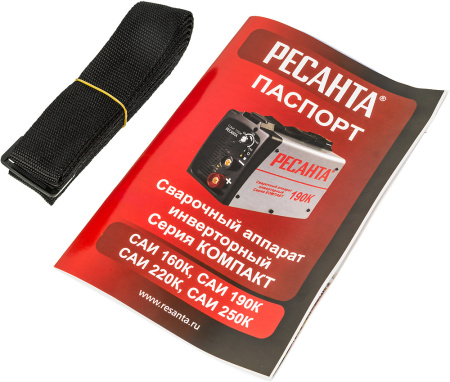 Сварочный аппарат Ресанта САИ-190К инвертор ММА DC 6.5кВт