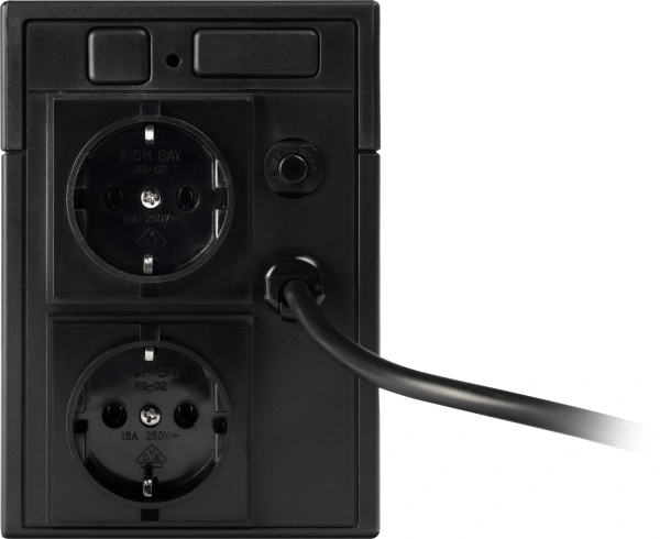 Источник бесперебойного питания Smartwatt UNI 850 500Вт 850ВА черный