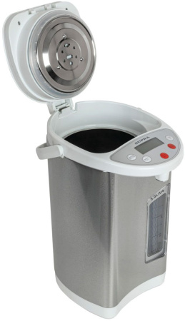 Термопот Supra TPS-5011 5л. 750Вт серебристый/белый