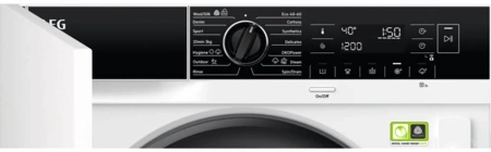 Стиральная машина AEG L8FBE48SCI класс:A загрузка до 8кг отжим:1400об/мин белый инвертер