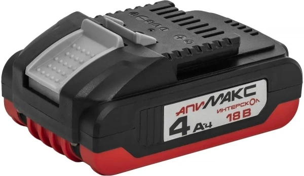 Батарея аккумуляторная Интерскол АПИМАКС-4,0/18И 18В 4Ач Li-Ion (2400.104)