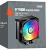 Устройство охлаждения(кулер) PcCooler RT500 Digital BK ARGB Soc-AM5/AM4/1200/1700/1851 черный 4-pin 34.9dB Al+Cu LCD 240W Ret (RT500-BKAWYL-GL)