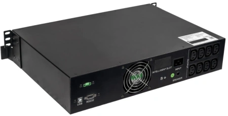 Источник бесперебойного питания Systeme Electriс SMT SMTSE3000RMI2U 1800Вт 3000ВА черный