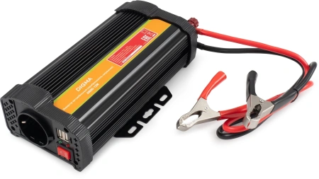 Автоинвертор Digma AI600-12W 600Вт