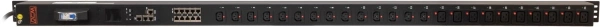 Блок распределения питания Powercom PDU-32AVMS24-14C3-10C9-1P