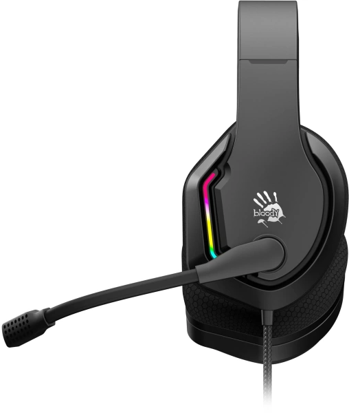 Наушники с микрофоном A4Tech Bloody G260 черный 2м мониторные USB (G260)