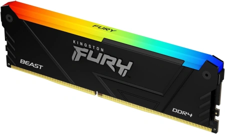 Память DDR4 32GB 3600MHz Kingston KF436C18BB2A/32 Fury Beast RGB RTL Gaming PC4-28800 CL18 DIMM 288-